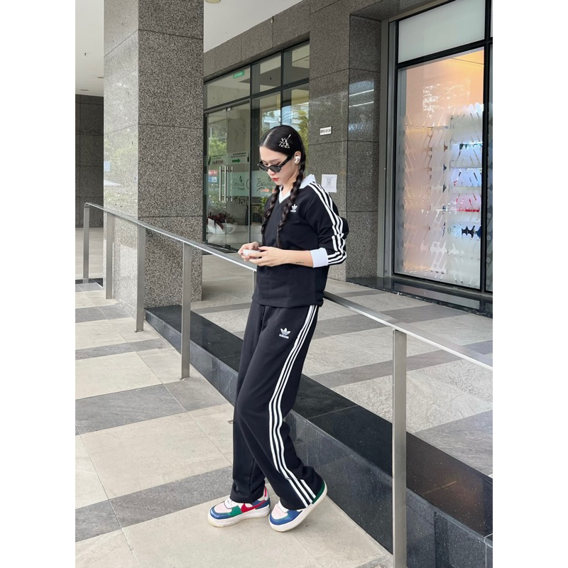 ÁO POLO CỔ V ADI.DASS SỌC BACSIC