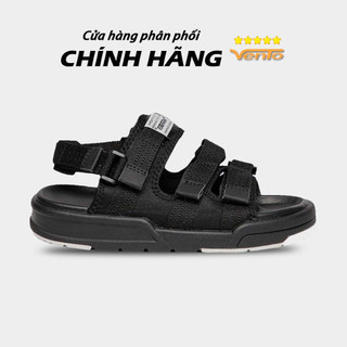 [Chính Hãng] Giày Sandal Vento Unisex NV1001 F7 Đen trắng