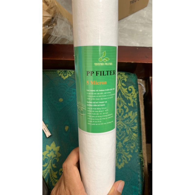 Lõi Số 1 PP 20inch , lõi lọc thô số 1 20 inch RO hàng đẹp