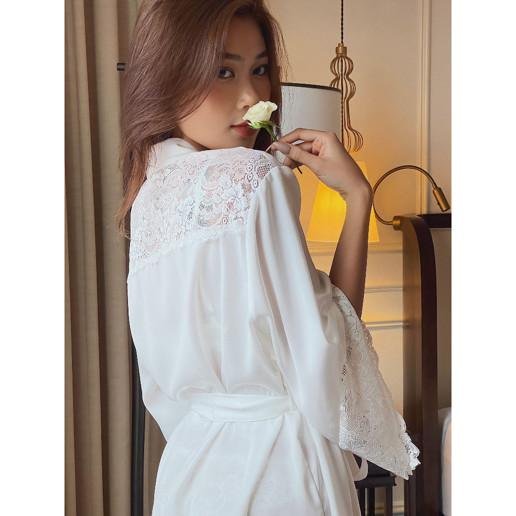 Khoác Kimono Fiona  L'âme Rouge