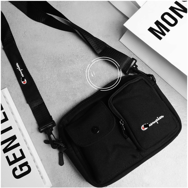 Túi Đeo Chéo Vải Bố CHAMPION Thời Trang