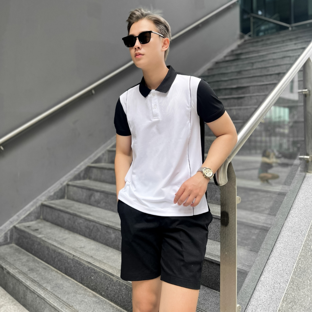 Áo thun nam cổ bẻ polo -DGUB46