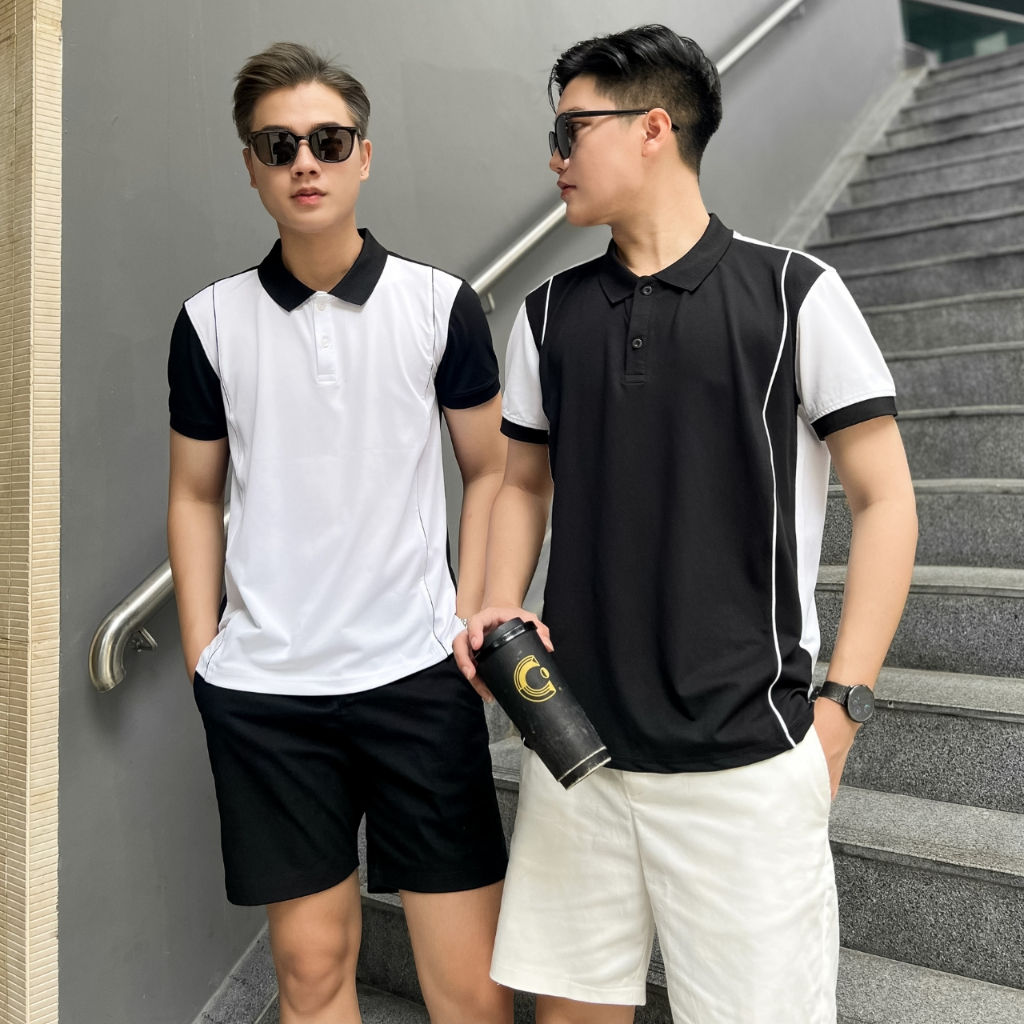 Áo thun nam cổ bẻ polo -DGUB46
