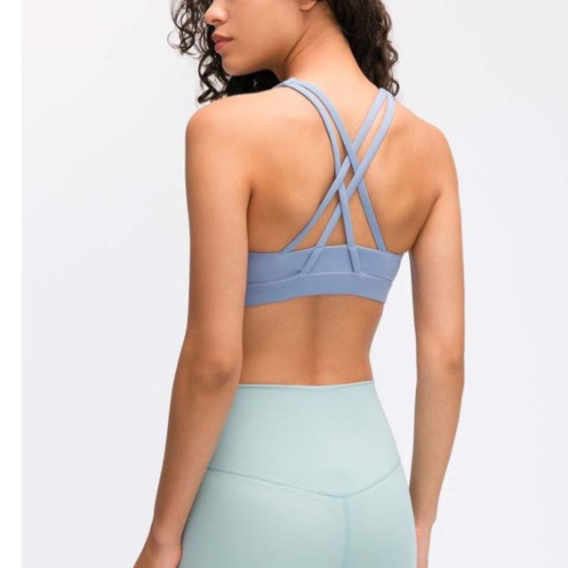 Áo Energy Bra High Neck lulu hàng vợt sale dư