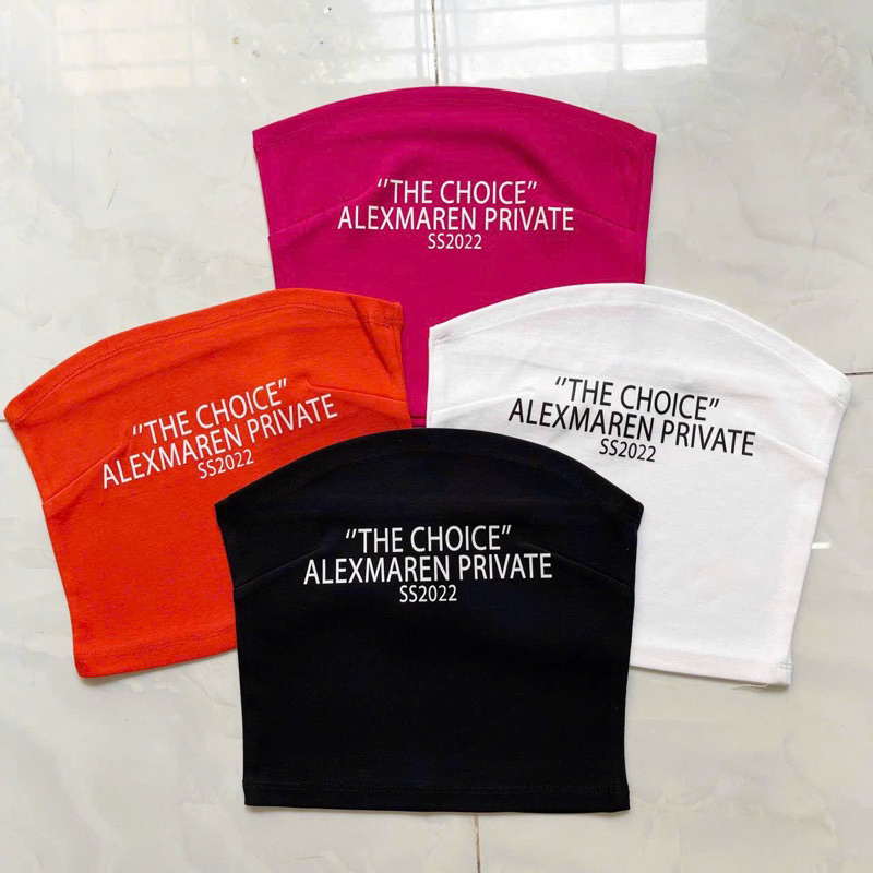 ÁO ỐNG CROPTOP THE CHOICE 2022