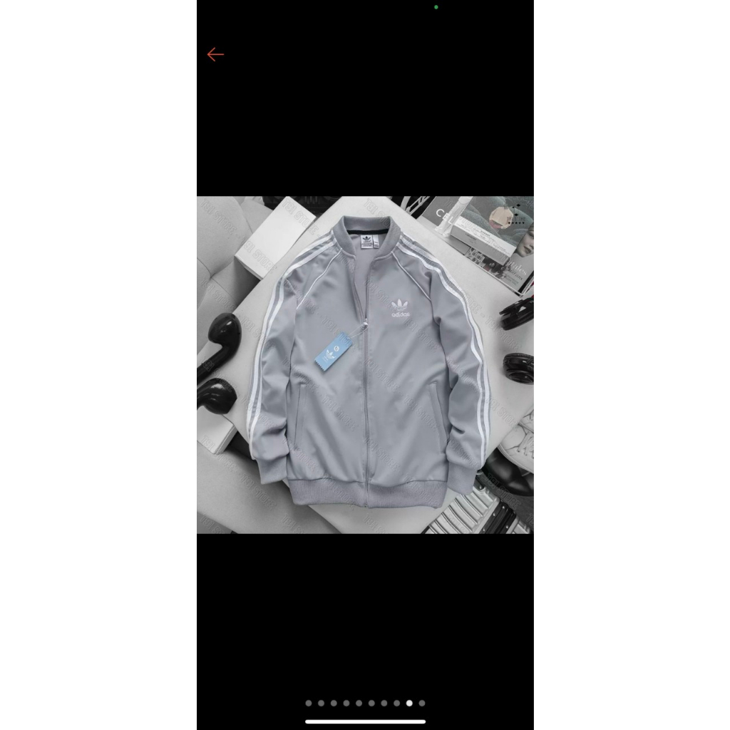 Áo Khoác  Nam Nữ  3 Vạch Sọc  Tay  thêu Dassss, , Nỉ Poly, Dày Dặn, Unisex, Form Rộng,