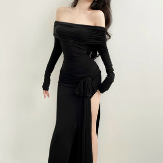 Body thun bẹt vai dài tay