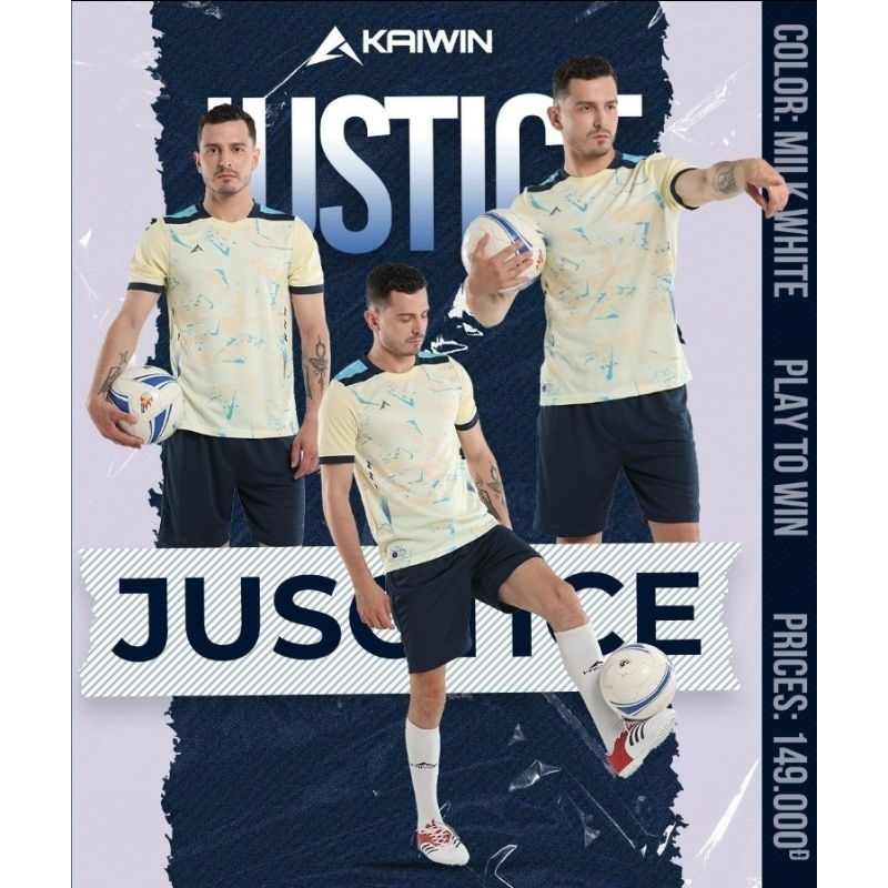 BỘ QUẦN ÁO BÓNG ĐÁ KAIWIN JUSTICE - HỖ TRỢ IN ẤN