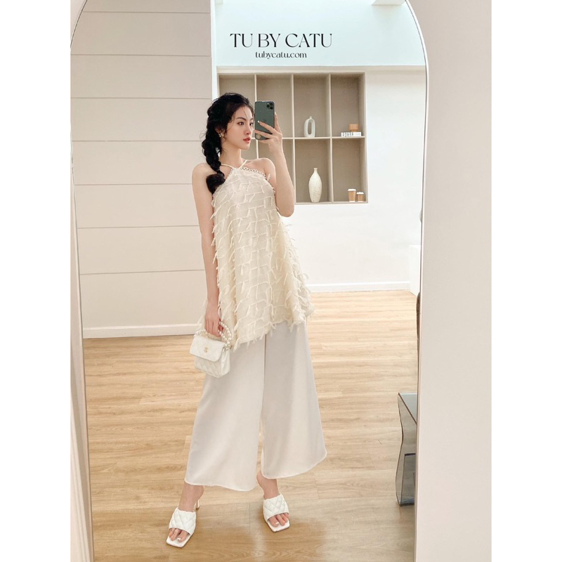 TUBYCATU | Áo Yếm Phối Tua Rua