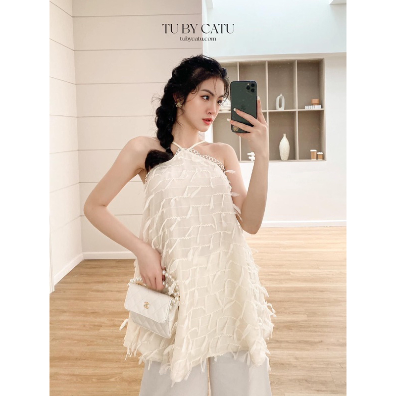 TUBYCATU | Áo Yếm Phối Tua Rua