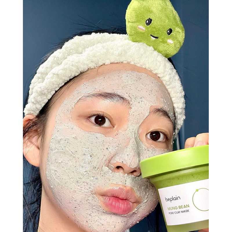 Mặt Nạ Đất Sét Đậu Xanh Beplain Mung Bean Pore Clay Mask 120ml