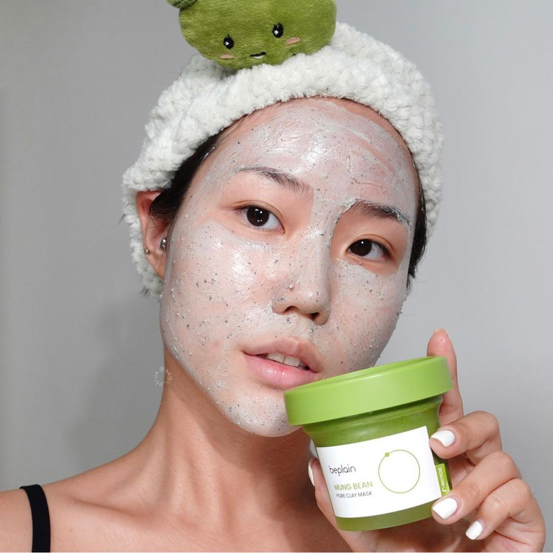 Mặt Nạ Đất Sét Đậu Xanh Beplain Mung Bean Pore Clay Mask 120ml