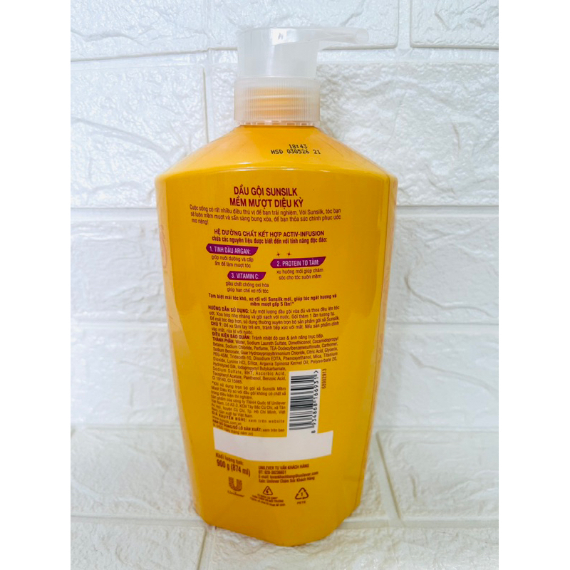 Dầu Gội Sunsilk 650g - 900g