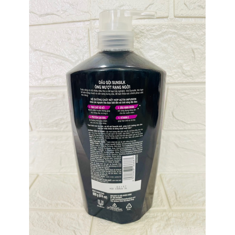 Dầu Gội Sunsilk 650g - 900g