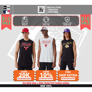 Áo thun thể thao tanktop new era x nba chính hãng - authentic 100%