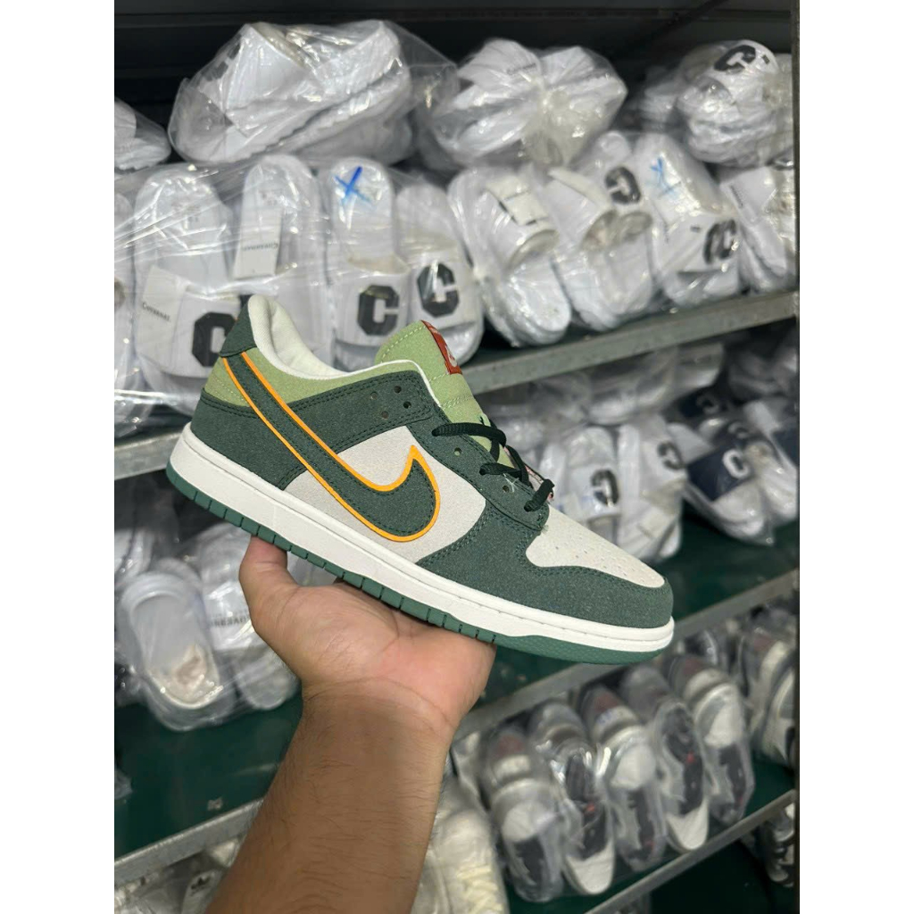 Giày sneker ni.ke SB Dunk Low Disrupt 2 Xanh Lá, Nâu, Giày thể thao Sb cổ thấp Otomo cực chất siêu hot 2023