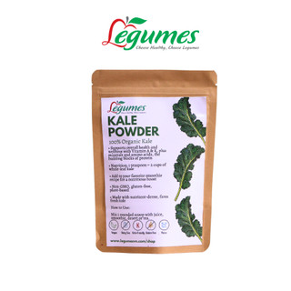 Bột Cải Xoăn, Kale Hữu Cơ Sấy Lạnh Nguyên Chất Đẹp Da, Giảm Cân, Detox, Tốt Cho Sức Khoẻ 100g