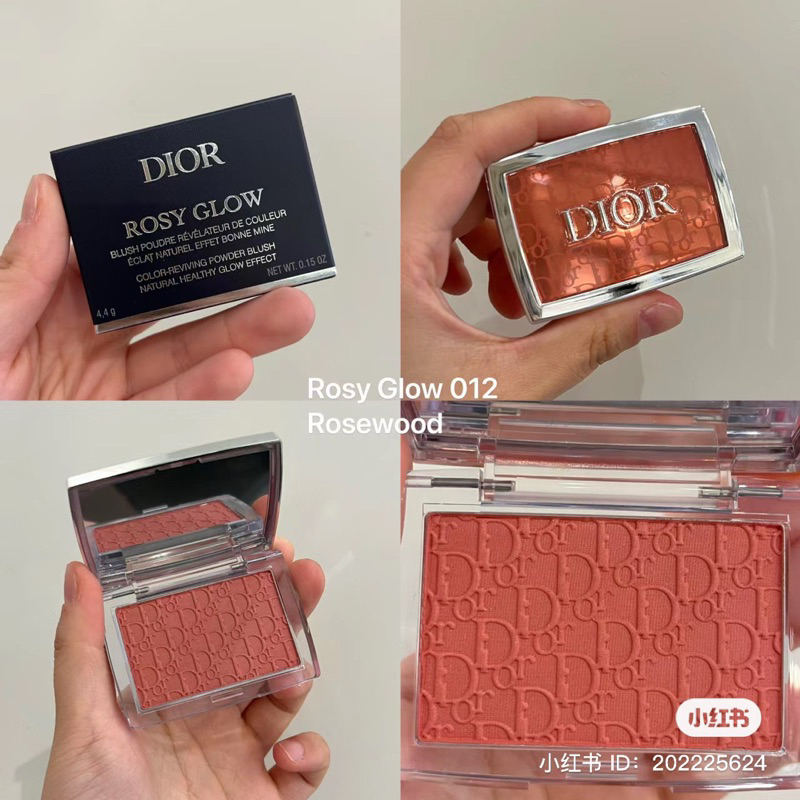 Phấn má hồng Dior Rosy Glow màu 004 001 012 015 020 006