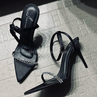 Sandal quai đá mũi nhọn cao 9-10 cm