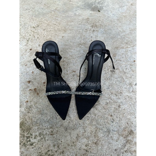 sandal quai đá mũi nhọn cao 9-10 cm
