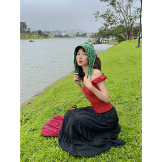 [CÓ SẴN] AISYTUM | Berri Top- Áo ống có tay / trễ vai mặc 2 kiểu