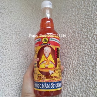 Thùng 12 Chai Nước Mắm Ớt Chay Pha Sẵn Hồng Đức 500 ml x12