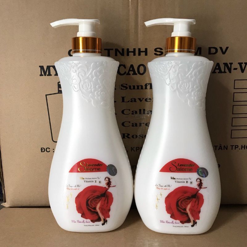 Combo 2 chai  sữa tắm salome chính hãng