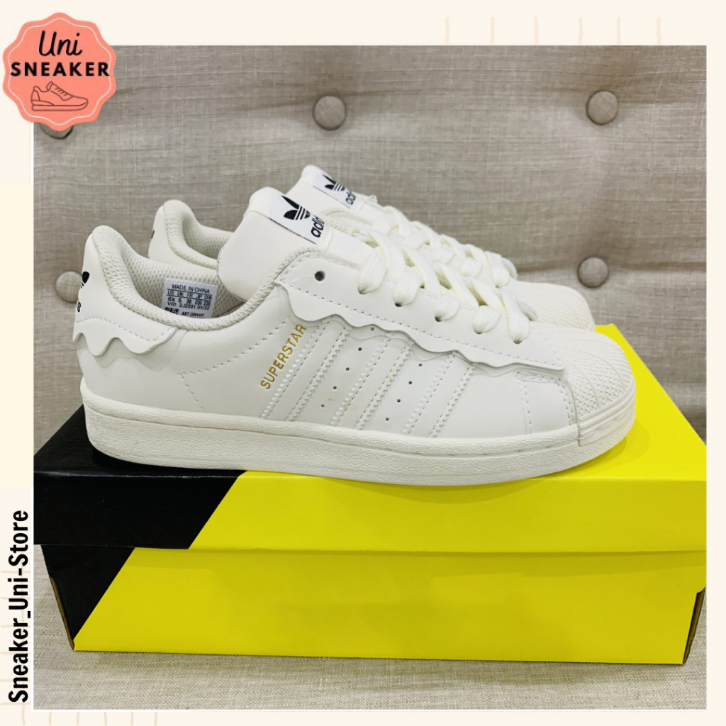 Giày Adidas_ Sò Nam Nữ, Giày Adidas_Superstar Mũi Sò 3 Màu Full Box Bill