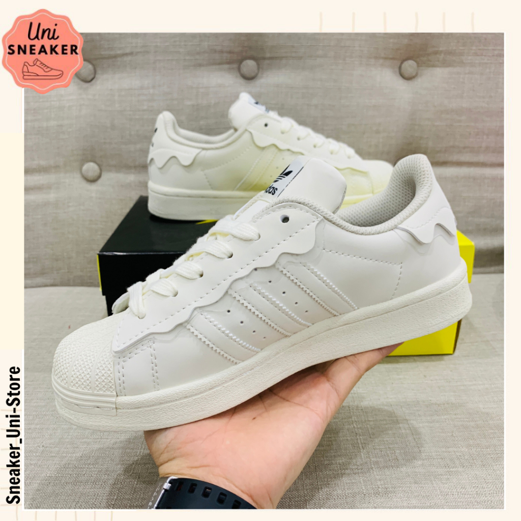 Giày Adidas_ Sò Nam Nữ, Giày Adidas_Superstar Mũi Sò 3 Màu Full Box Bill