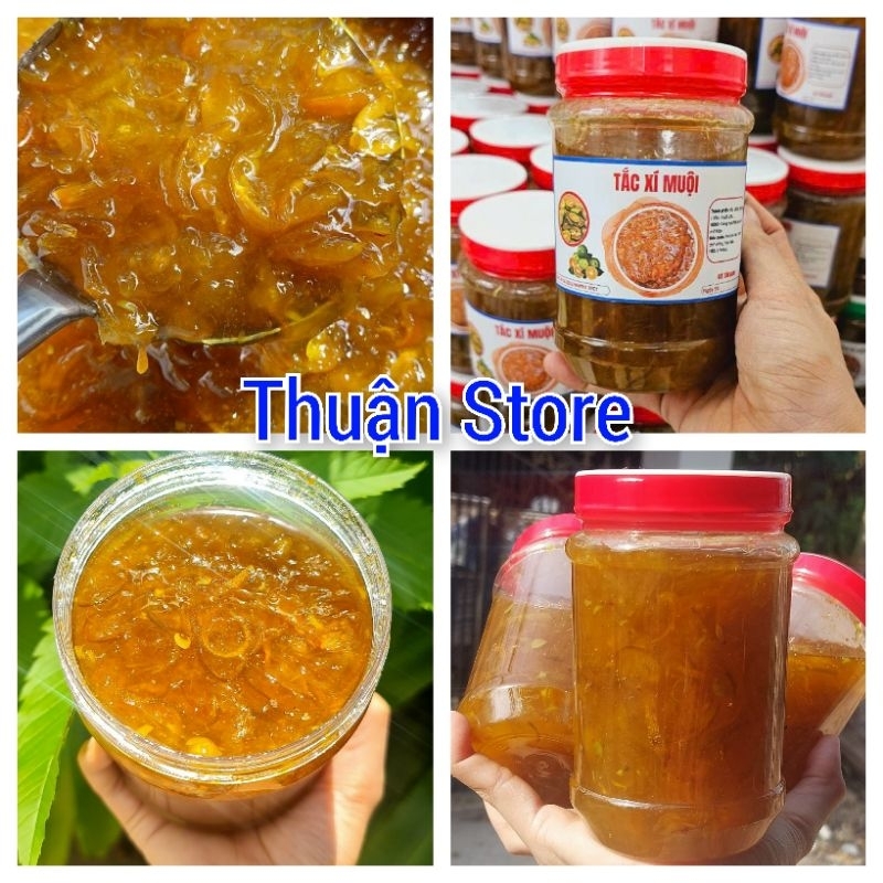 Tắc xí muội hộp 550g chất đậm đặc uống thanh mát