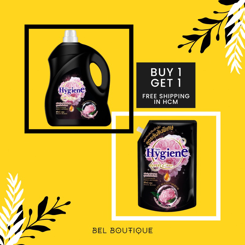 Nước Xả Vải Hygiene Thái Lan Giặt Xả Quần Áo Expert Care Can 3500ml