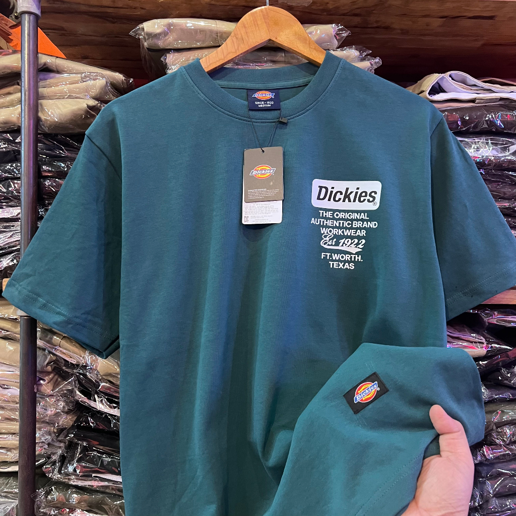 Áo thun nam nữ unisex Dickies basic cotton 100% chính hãng - Helistore