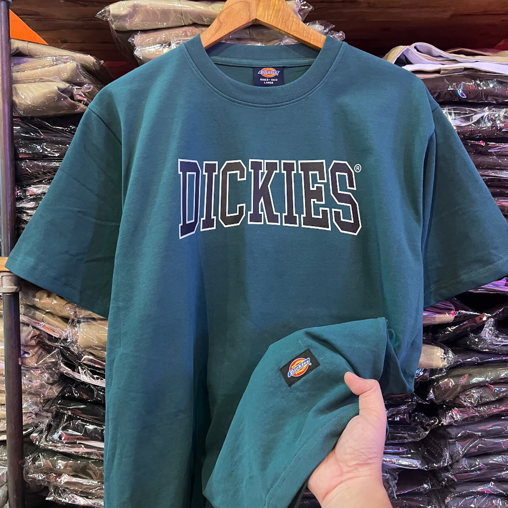 Áo thun nam nữ unisex Dickies basic cotton 100% chính hãng - Helistore