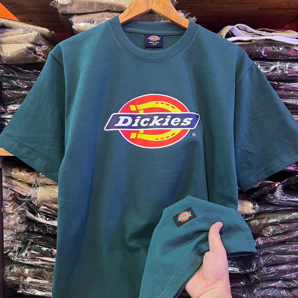 Áo thun nam nữ unisex Dickies basic cotton 100% chính hãng - Helistore