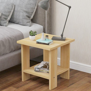 bàn đầu giường decor phòng ngủ , bàn sofa 2 tầng nhỏ GP23
