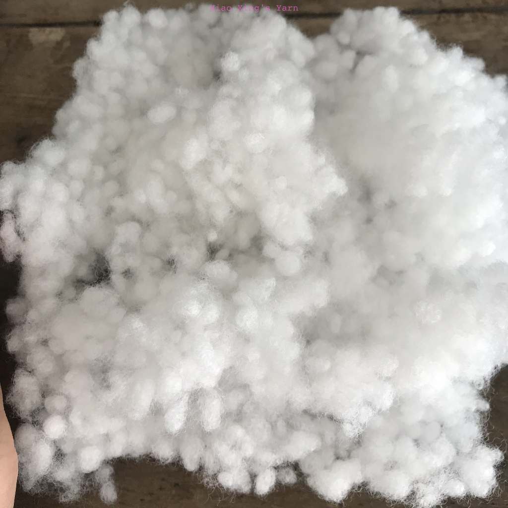 Bông gòn bi A nhồi thú bông, móc khoá đan móc len loại tốt an toàn cho bé | Xiaoxingyarn