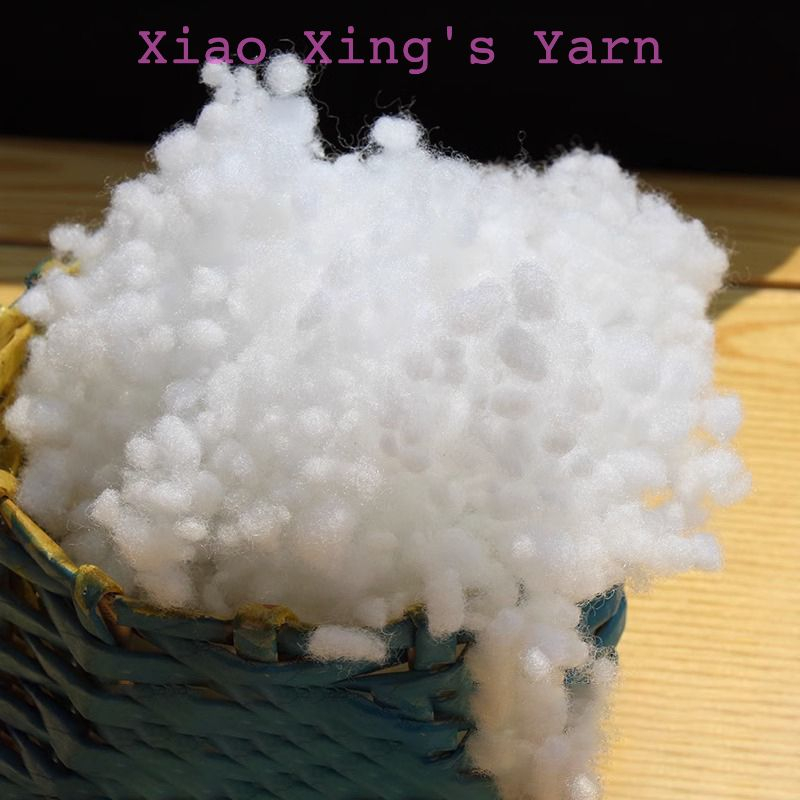 Bông gòn bi A nhồi thú bông, móc khoá đan móc len loại tốt an toàn cho bé | Xiaoxingyarn