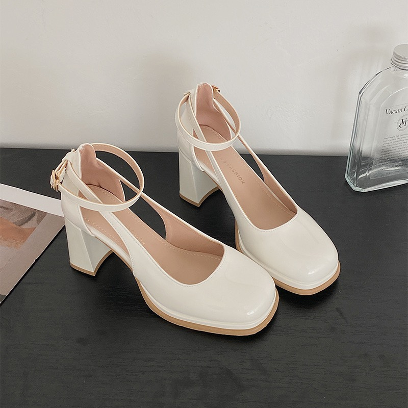 Giày Nữ 7 Phân Fom 1.5 Size Đế Đúp Hàng Full box Chuẩn Quảng Châu Size 35 - 39