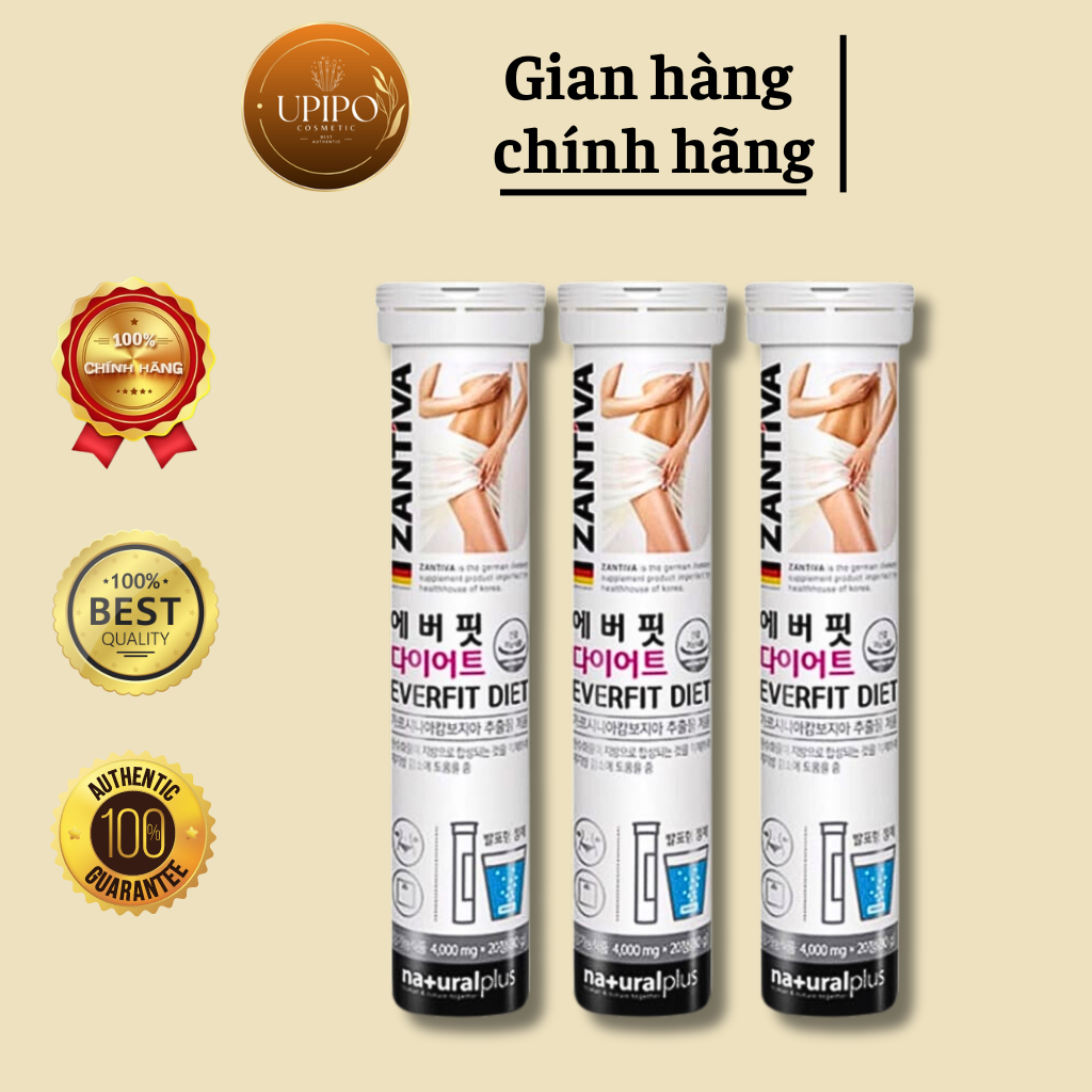 Viên Sủi Hỗ Trợ Giảm Cân ZANTIVA EVERFIT DIET