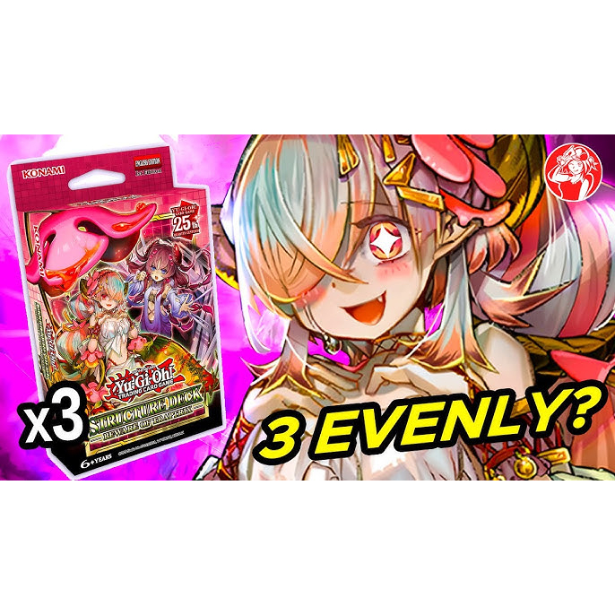 Bộ Bài YugiOh! Structure Deck: Beware of Traptrix - Chính Hãng Konami - Nhập Khẩu Châu Âu - UK