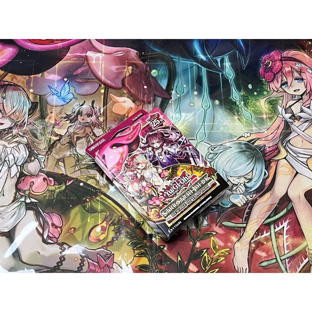 Bộ Bài YugiOh! Structure Deck: Beware of Traptrix - Chính Hãng Konami - Nhập Khẩu Châu Âu - UK