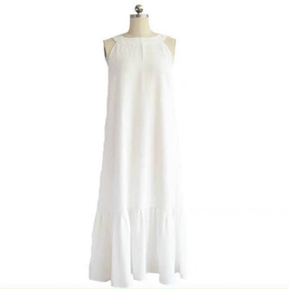 Đầm váy freesize maxi cổ yếm đuôi cá 2 màu