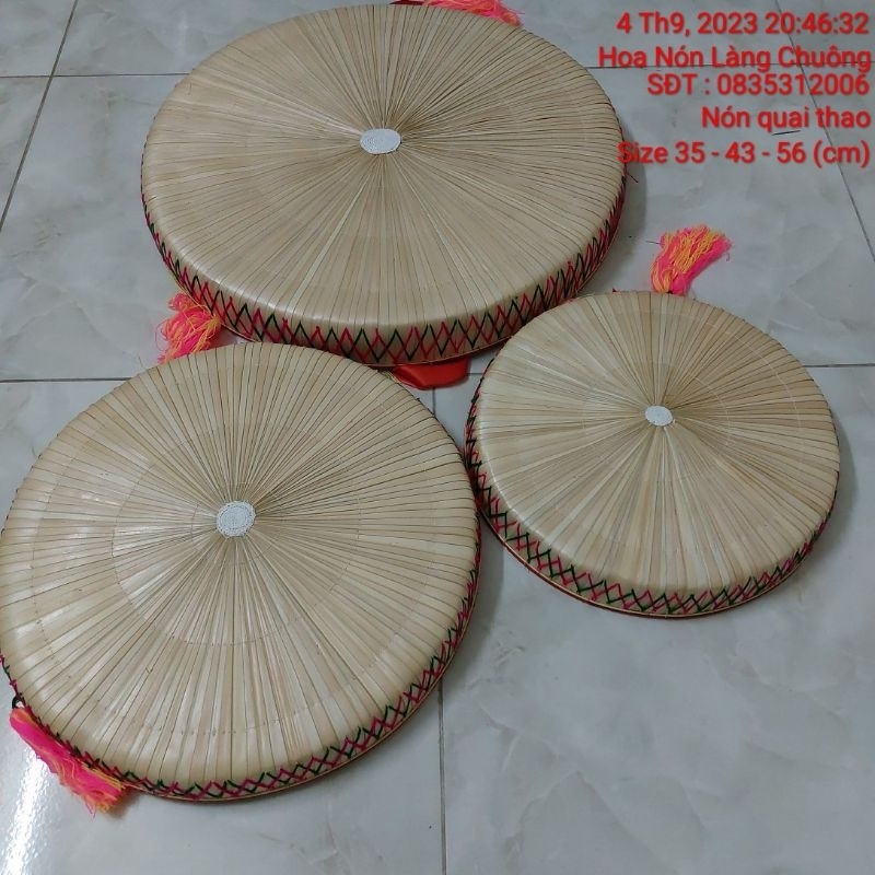 Nón quai thao hàng đẹp các size