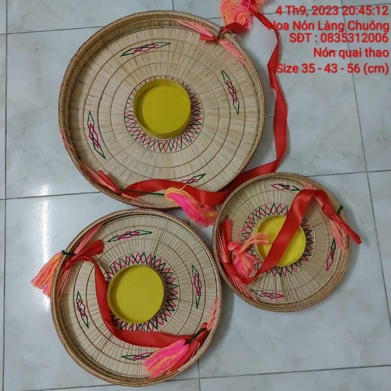 Nón quai thao hàng đẹp các size