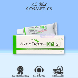 [Date 2025] Aknederm BP5% - Kem hỗ trợ giảm mụn bọc, sưng, mủ