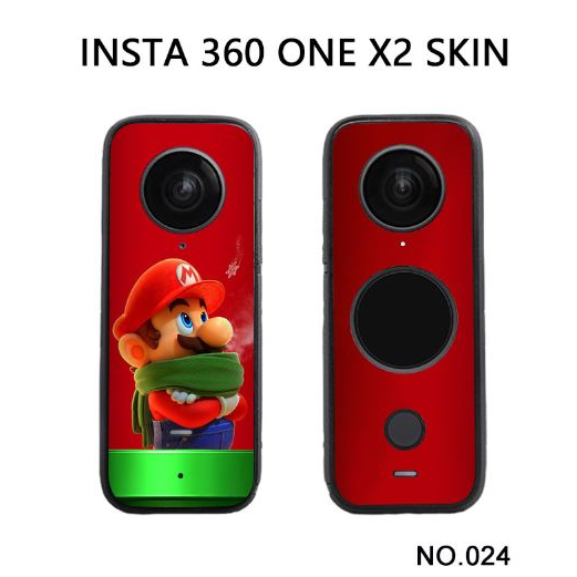 Miếng dán PVC chống trầy xước cho Insta360 One X2 X3 -Skin dán mặt trước và sau cho camera