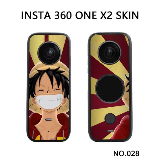 Miếng dán PVC chống trầy xước cho Insta360 One X2 X3 -Skin dán mặt trước và sau cho camera