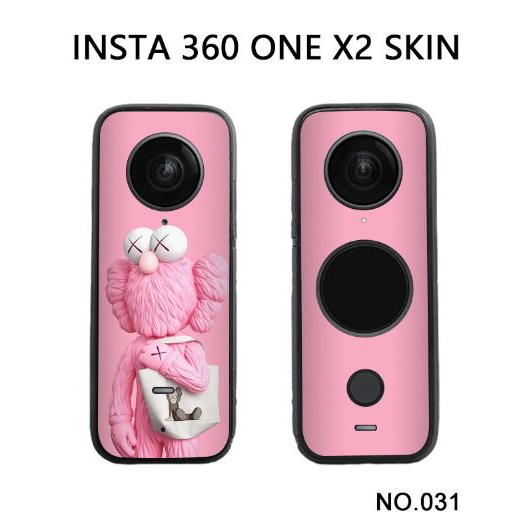 Miếng dán PVC chống trầy xước cho Insta360 One X2 X3 -Skin dán mặt trước và sau cho camera