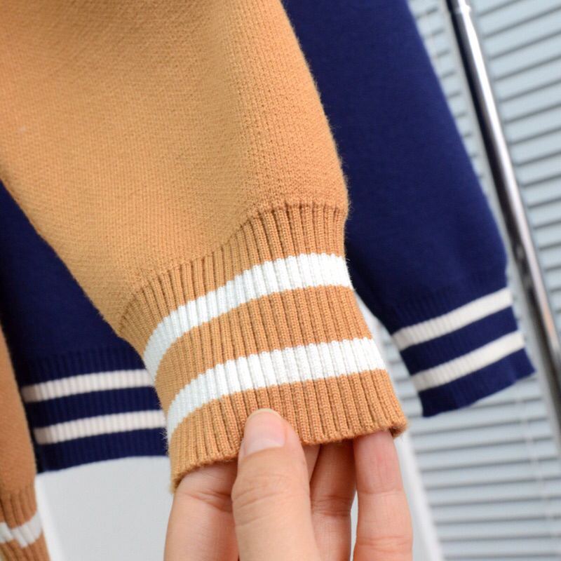 Áo len Cardigan unisex phong cách Hàn Quốc mẫu độc quyền mới nhất 2023 thêu logo