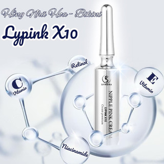 Hồng nhũ hoa Lypink x10 giảm thâm, kem dưỡng làm hồng nhũ hoa có tinh chất giúp trắng mịn hồng ti tại nhà